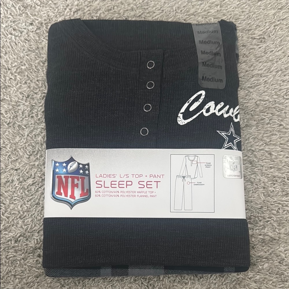 NFL Dark Gray Ladies Sleep Set
